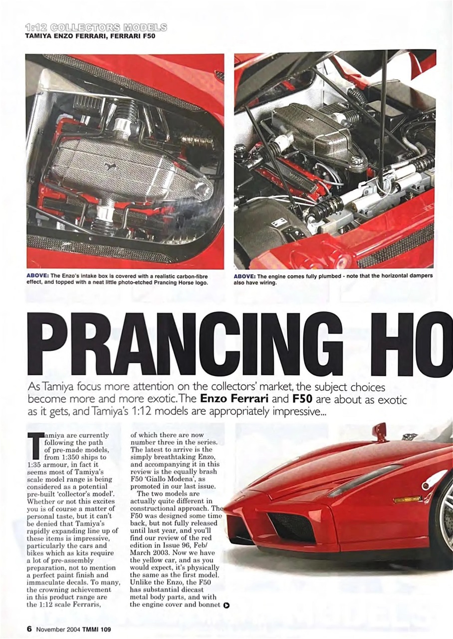 Tamiya Model Magazine Preview Pages