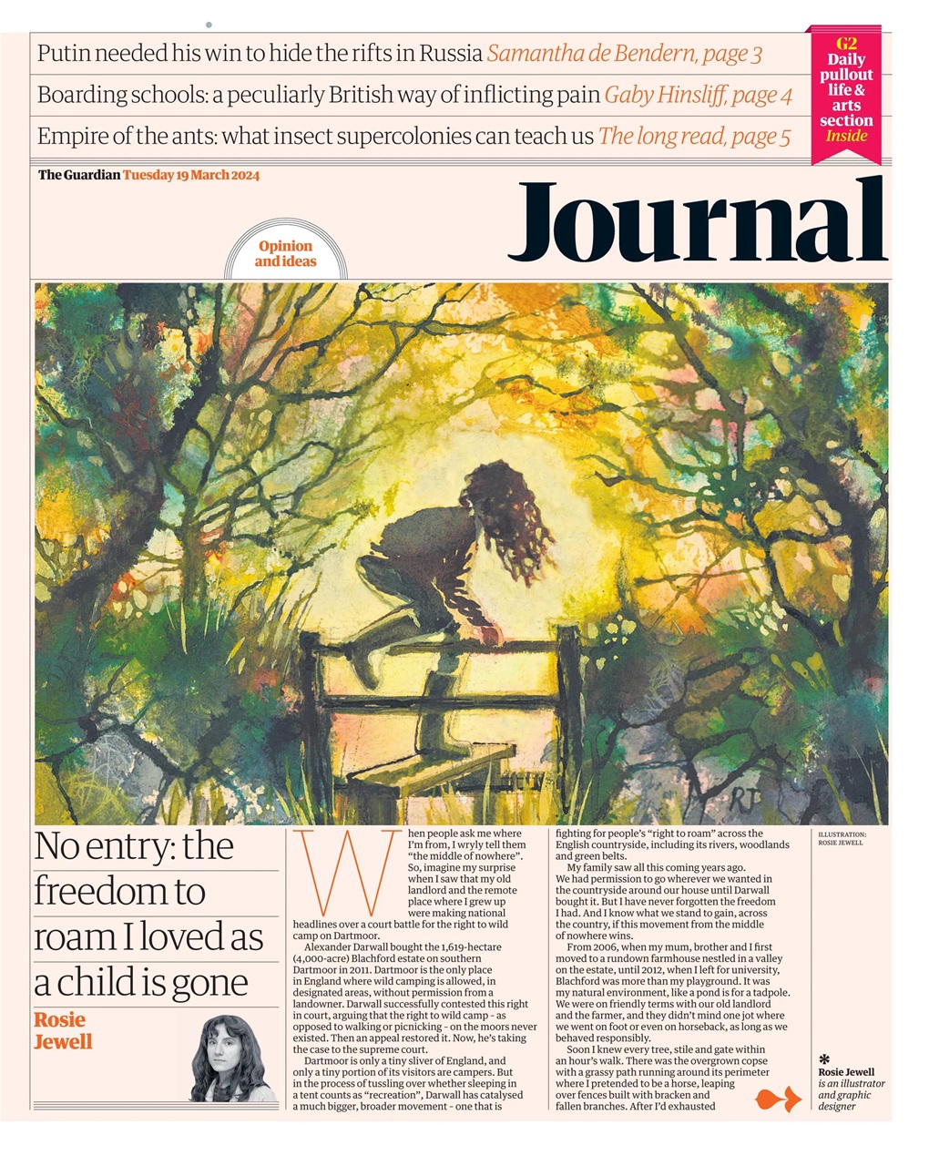 The Guardian Newspaper Preview Pages
