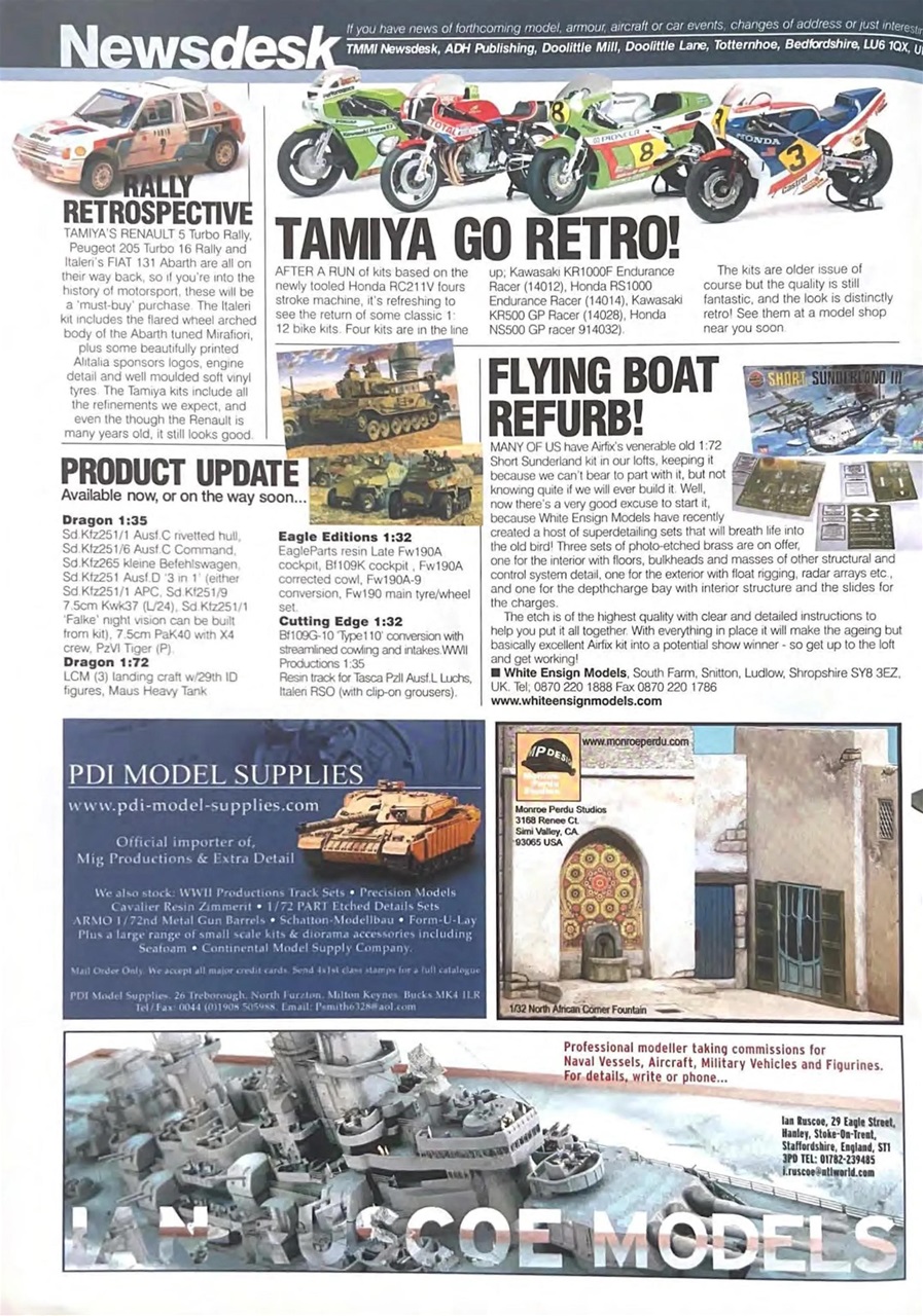 Tamiya Model Magazine Preview Pages