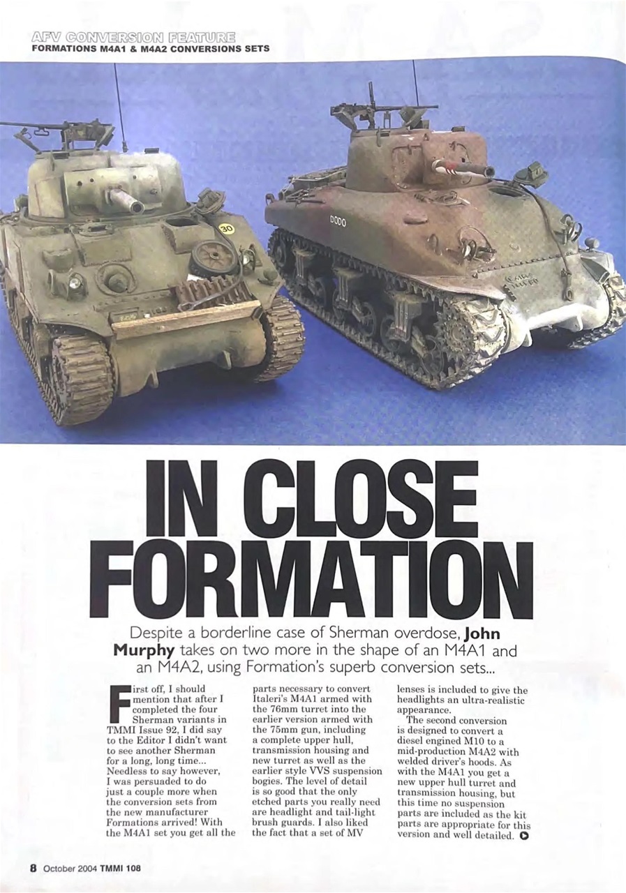 Tamiya Model Magazine Preview Pages