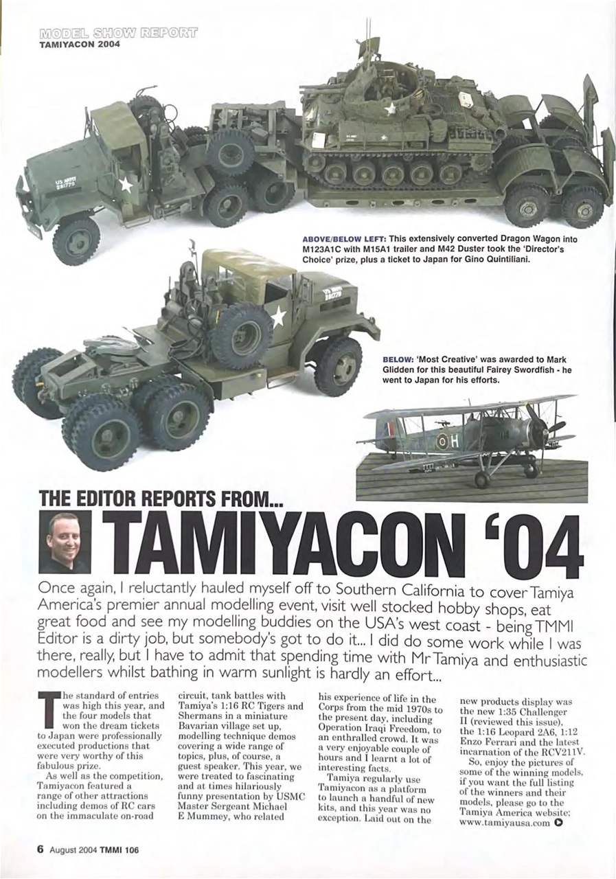 Tamiya Model Magazine Preview Pages