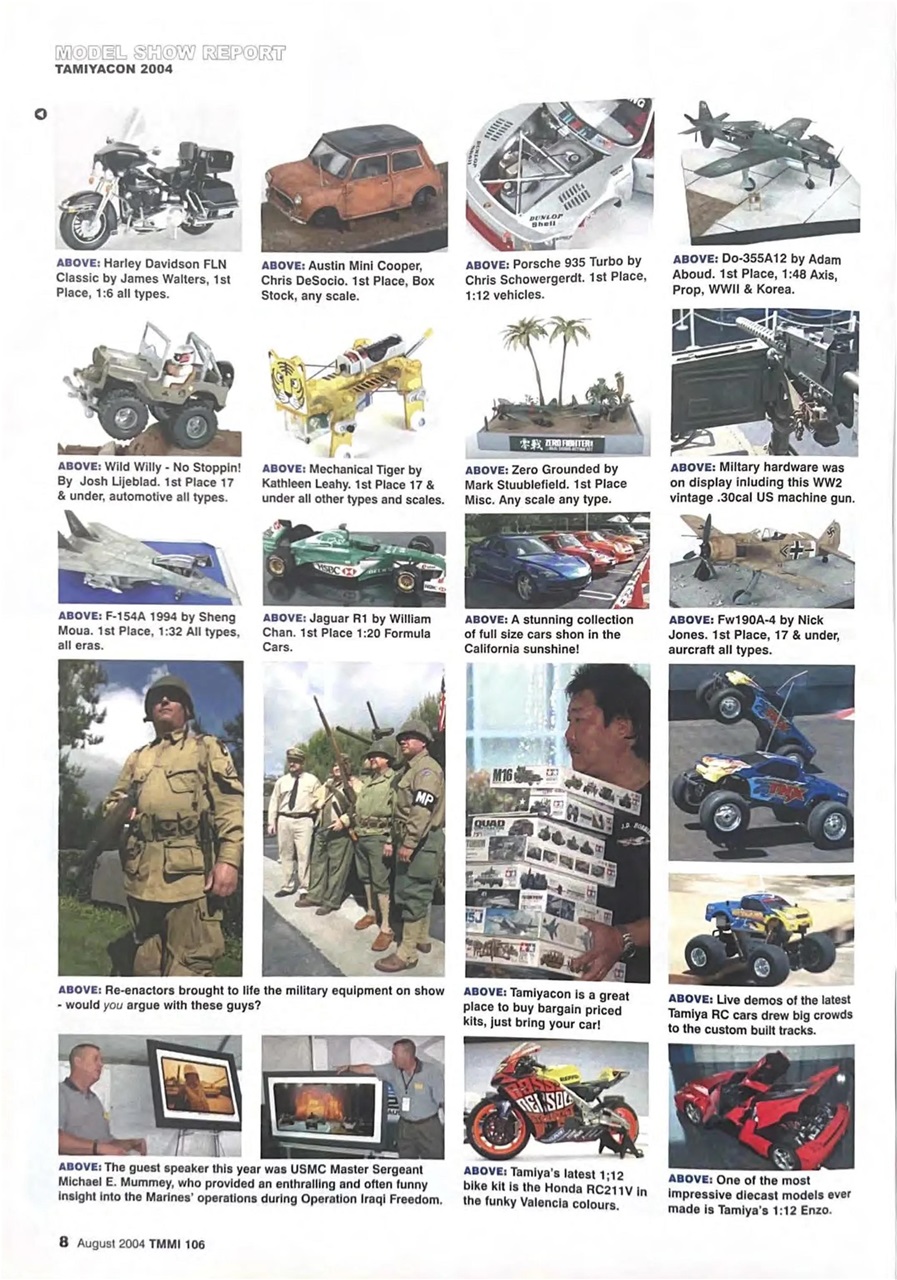 Tamiya Model Magazine Preview Pages
