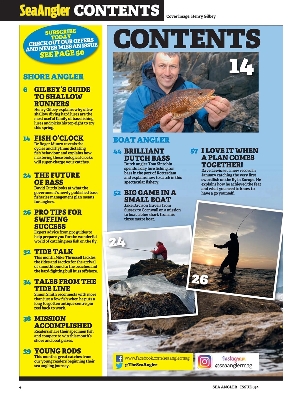 Sea Angler Preview Pages