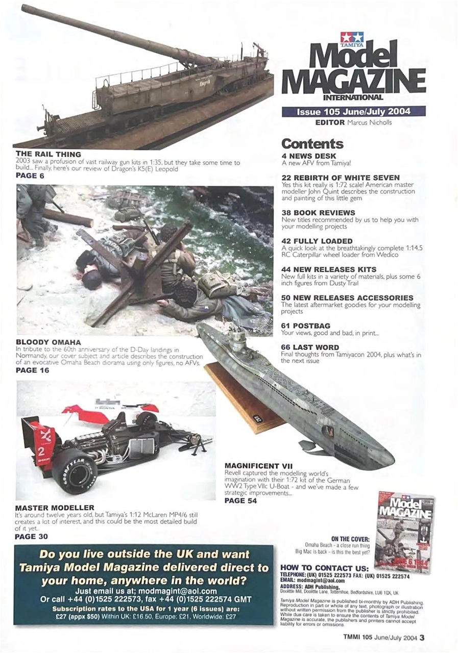 Tamiya Model Magazine Preview Pages