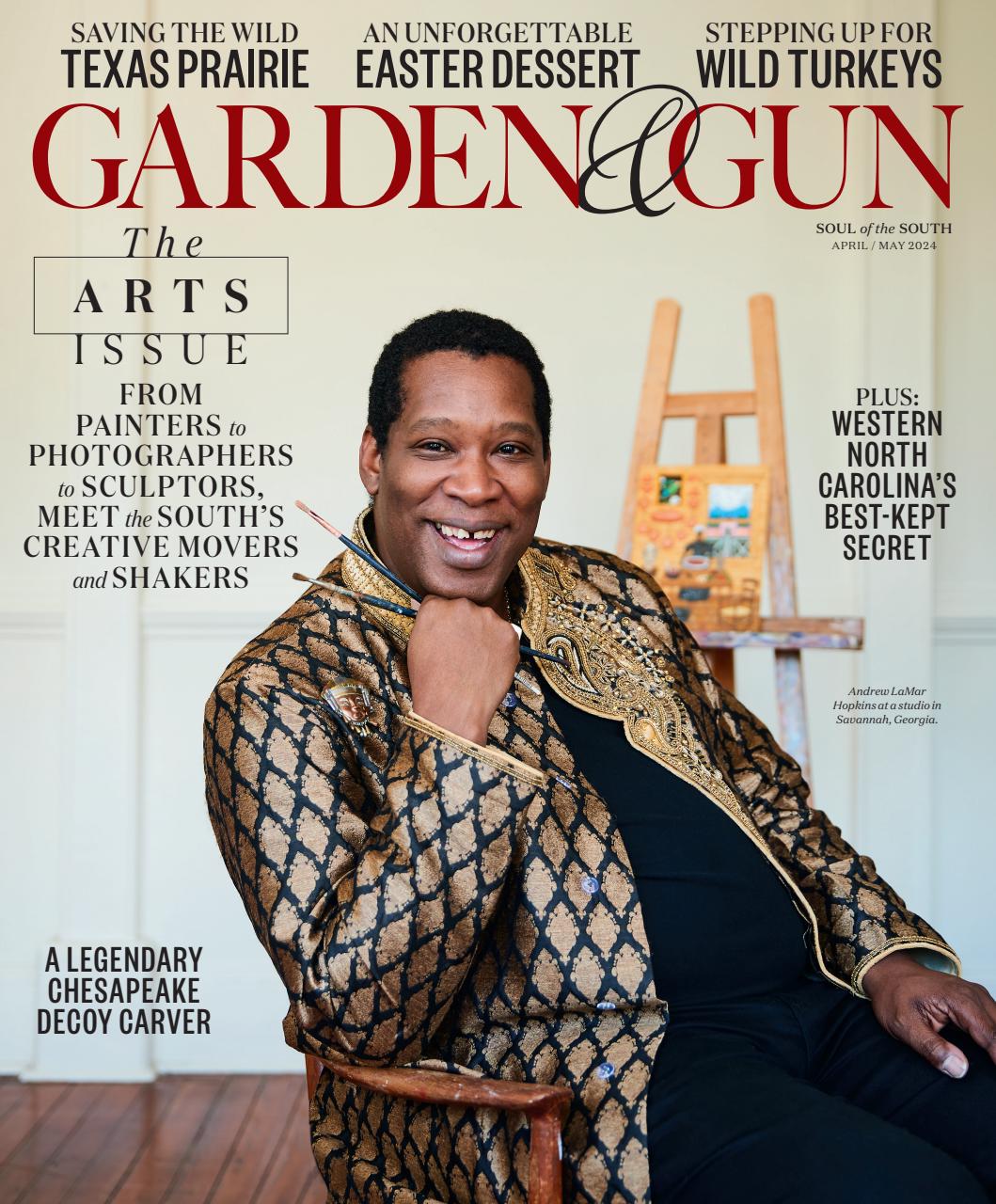 Garden and Gun Magazine Preview Pages