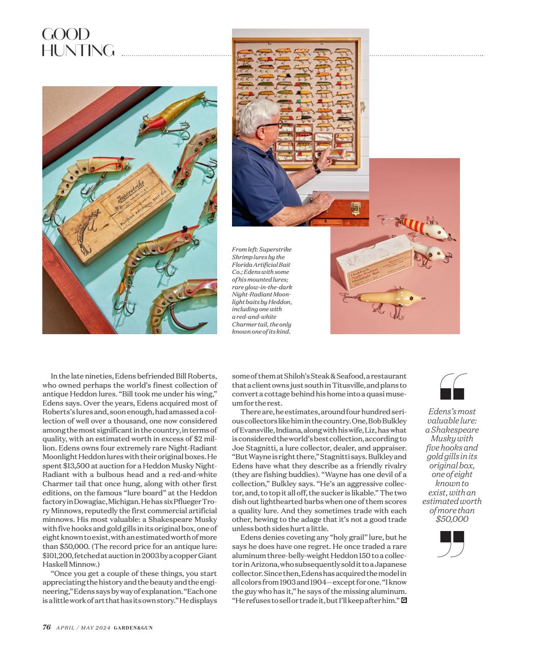 Garden and Gun Magazine Preview Pages