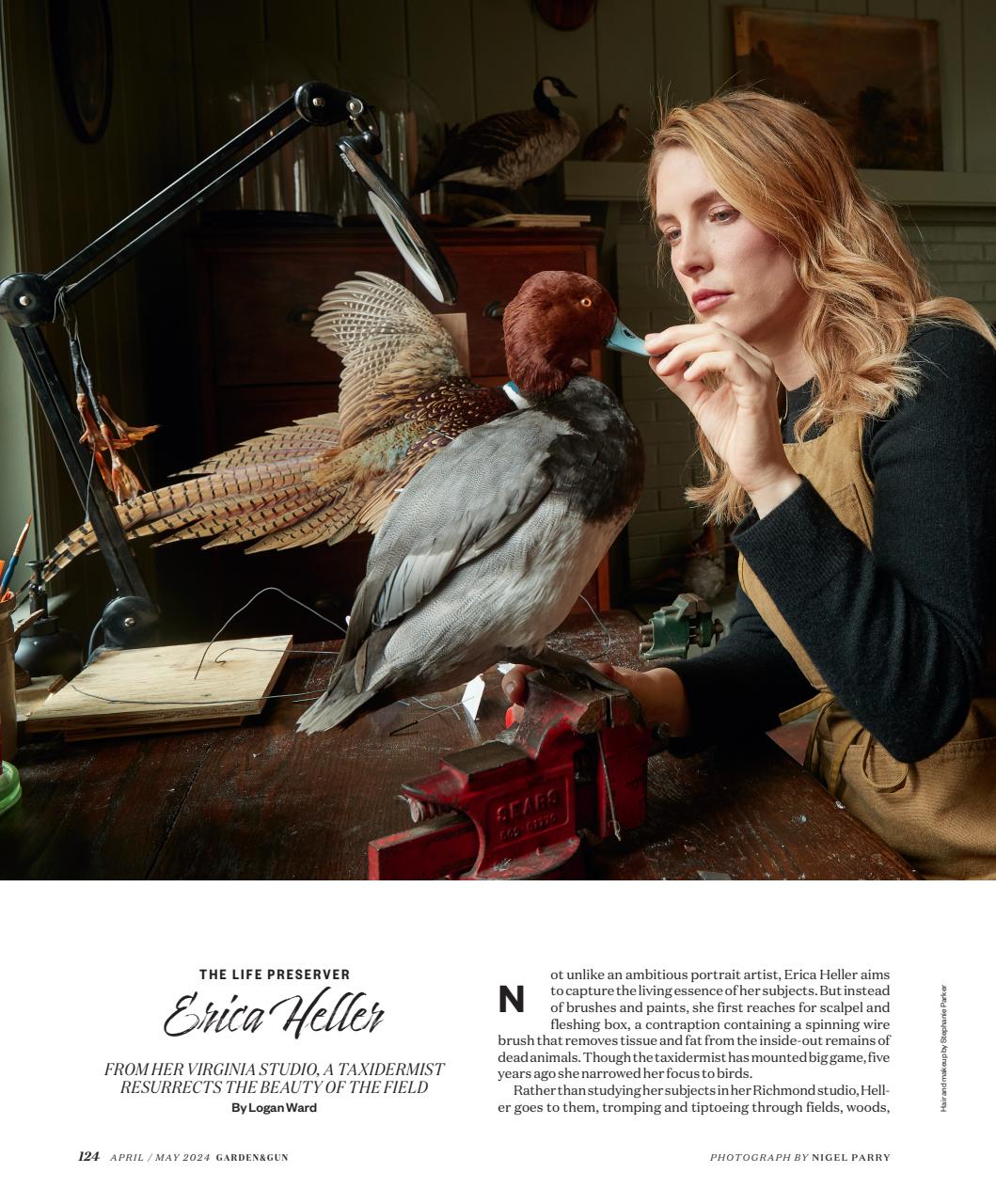 Garden and Gun Magazine Preview Pages