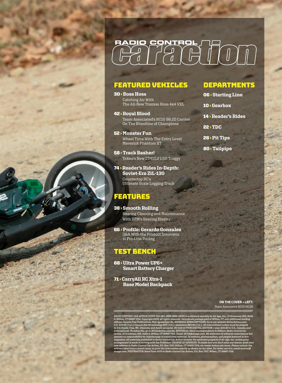 RC Car Action Preview Pages