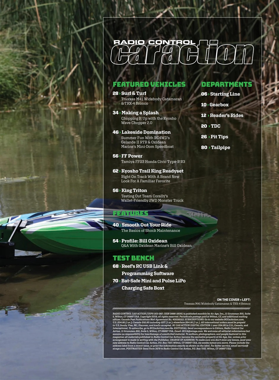 RC Car Action Preview Pages