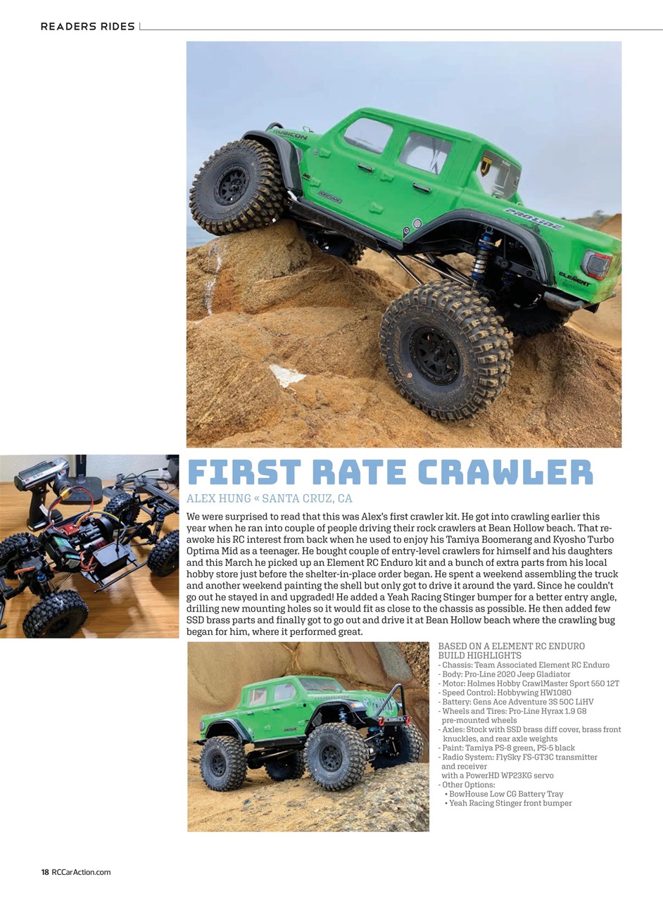 RC Car Action Preview Pages