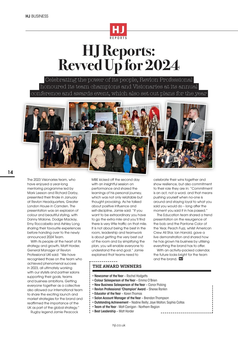 Hairdressers Journal Preview Pages