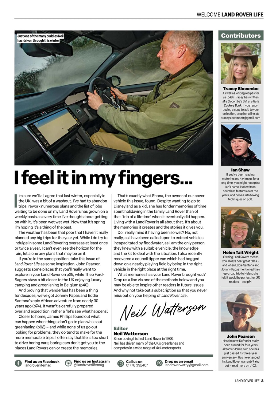 Land Rover Life Preview Pages
