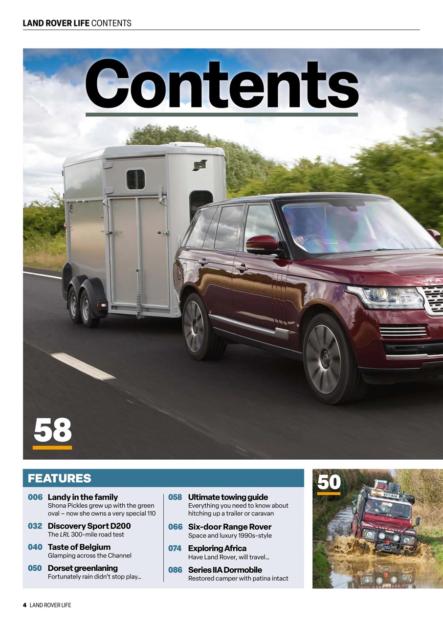 Land Rover Life Preview Pages