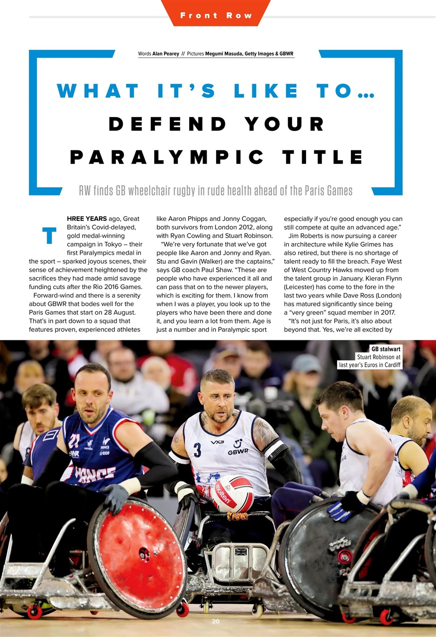Rugby World Preview Pages