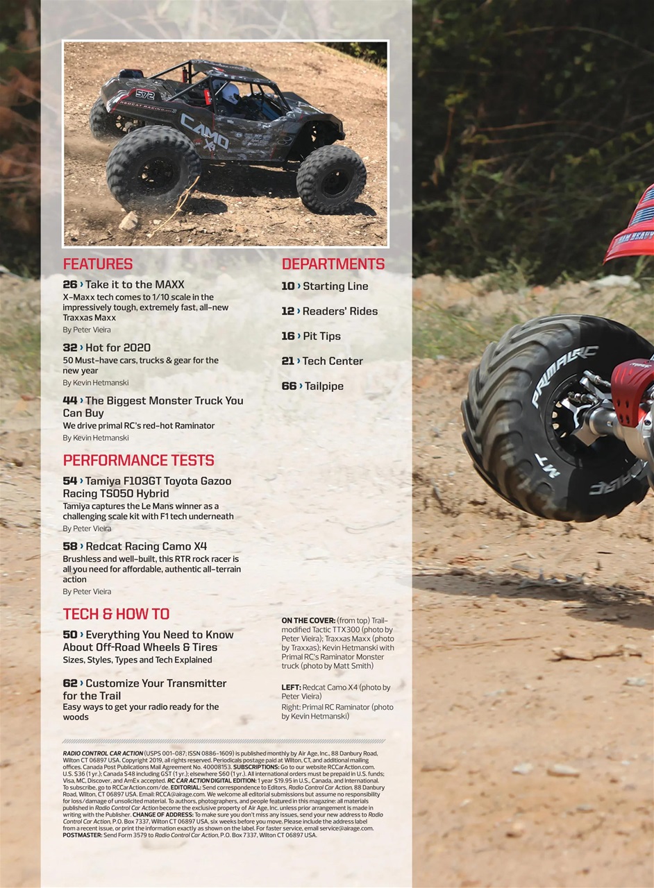 RC Car Action Preview Pages