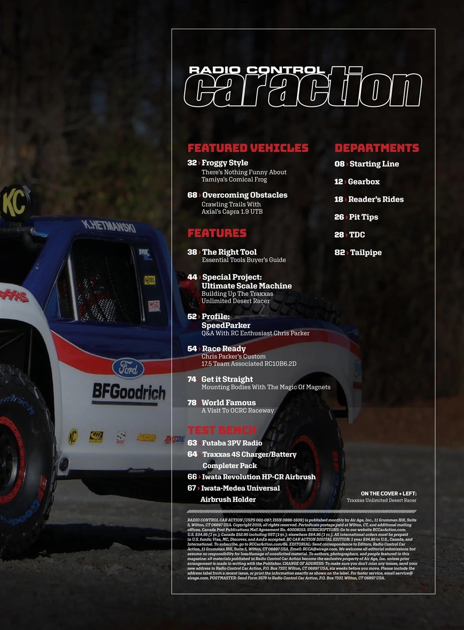 RC Car Action Preview Pages
