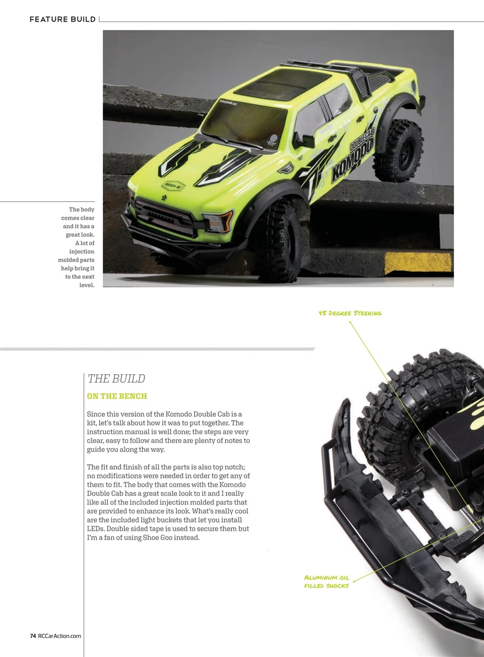 RC Car Action Preview Pages