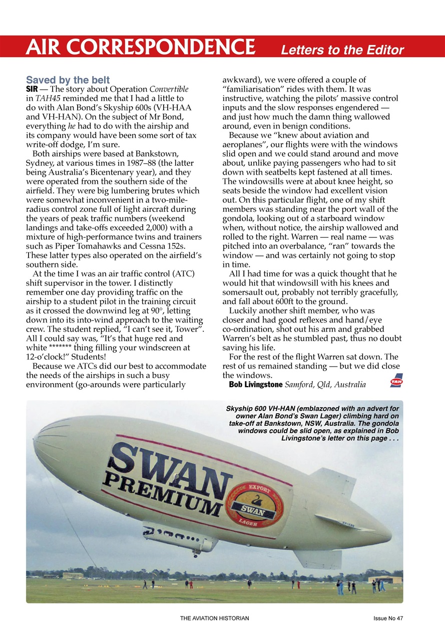 The Aviation Historian Magazine Preview Pages