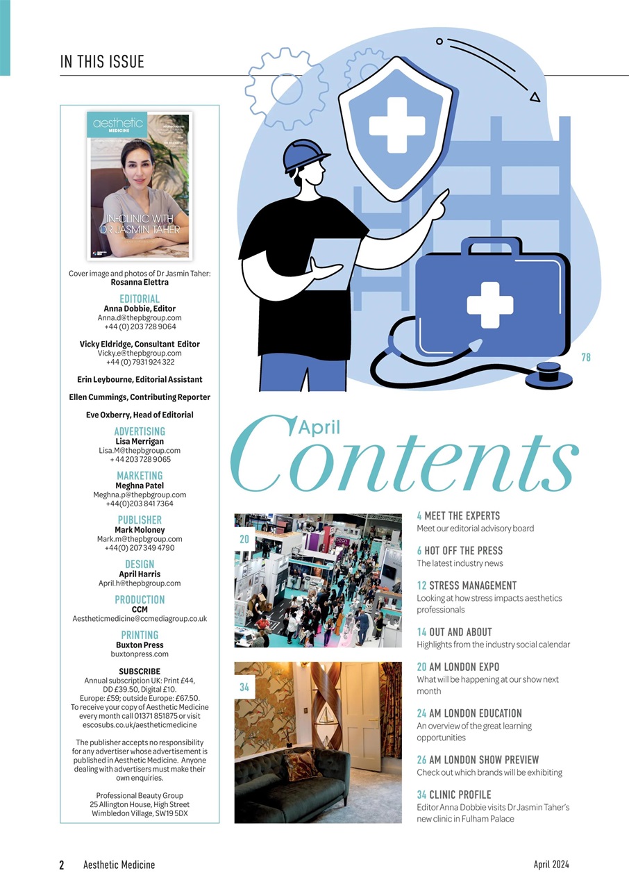 Aesthetic Medicine Preview Pages