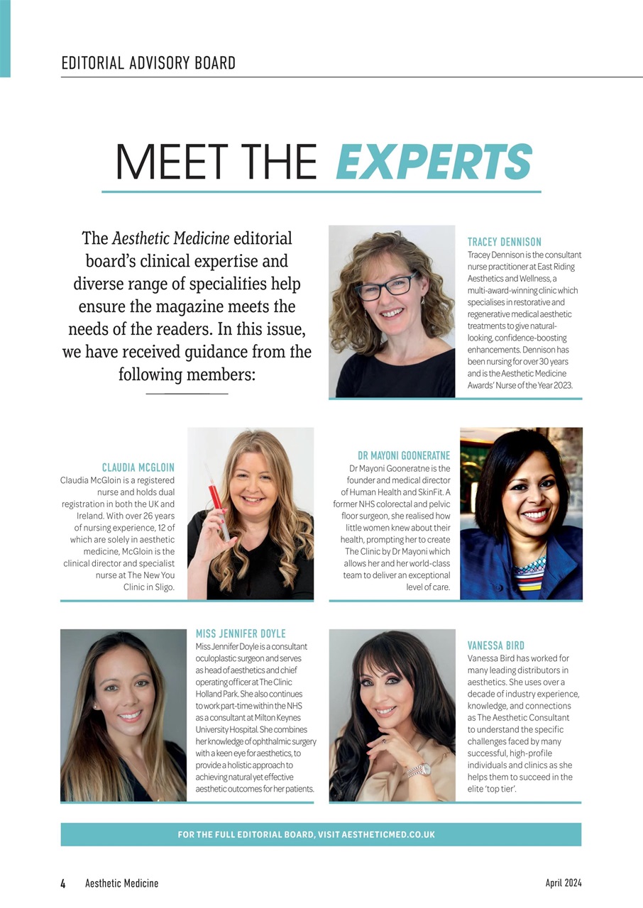 Aesthetic Medicine Preview Pages