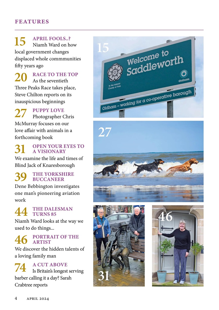 The Yorkshire Dalesman Preview Pages