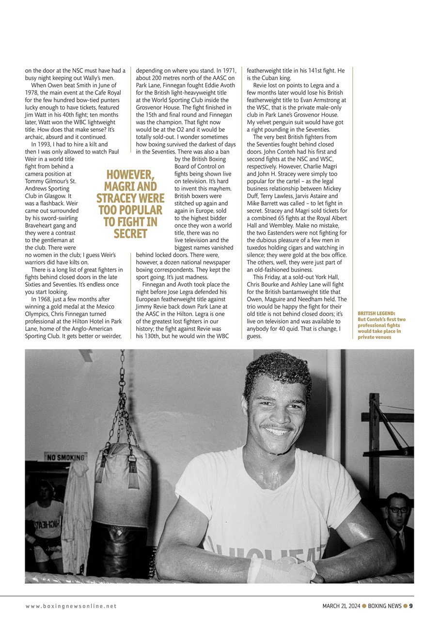 Boxing News Preview Pages