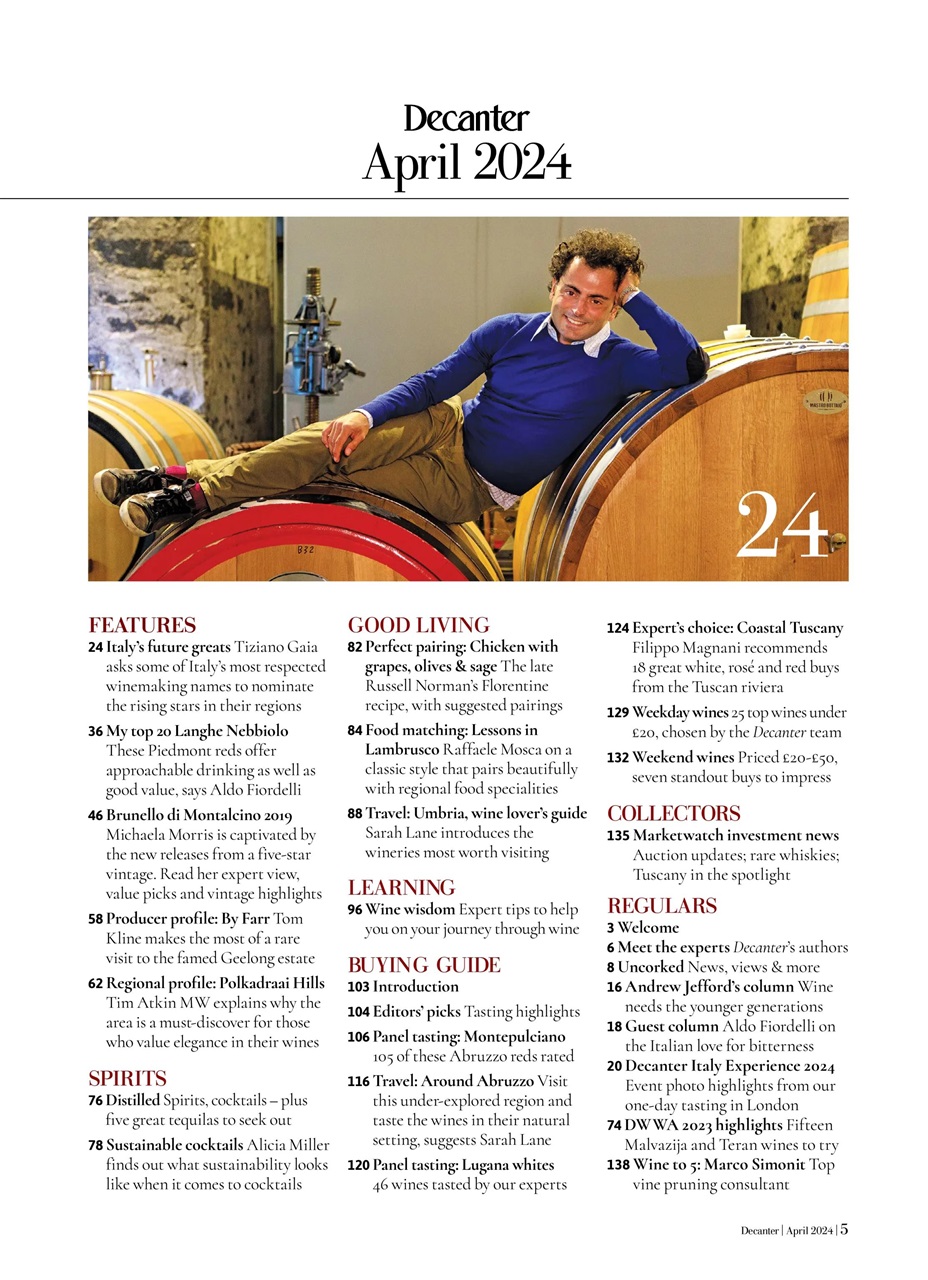 Decanter Preview Pages