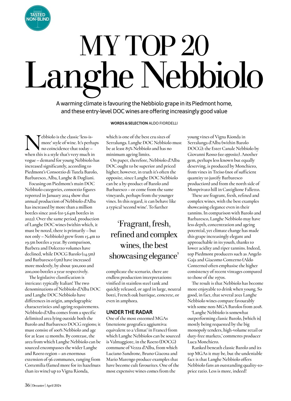 Decanter Preview Pages