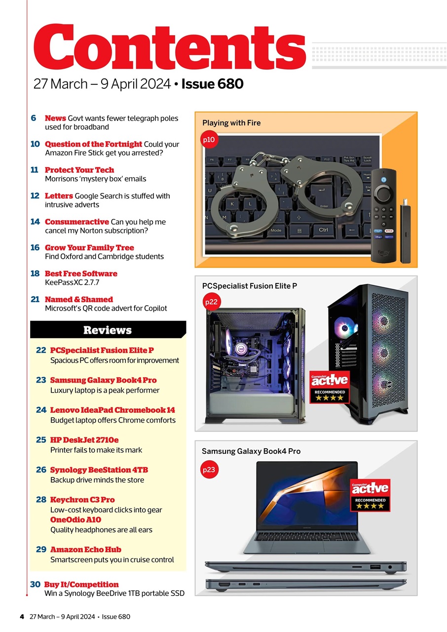 Computer Active Preview Pages