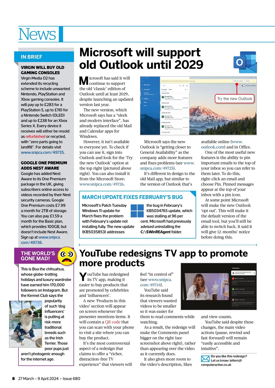 Computer Active Preview Pages