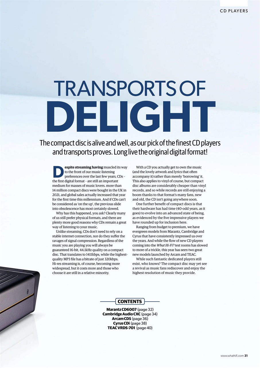 What HiFi Preview Pages