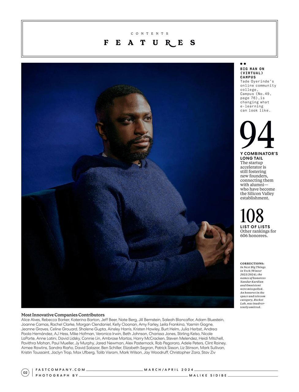 Fast Company Preview Pages