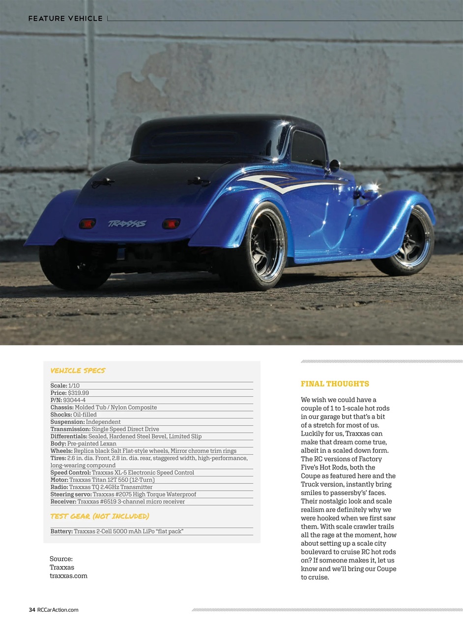 RC Car Action Preview Pages