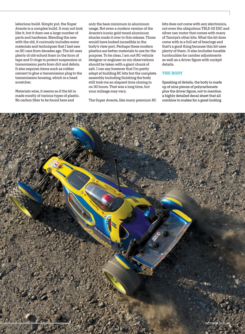RC Car Action Preview Pages