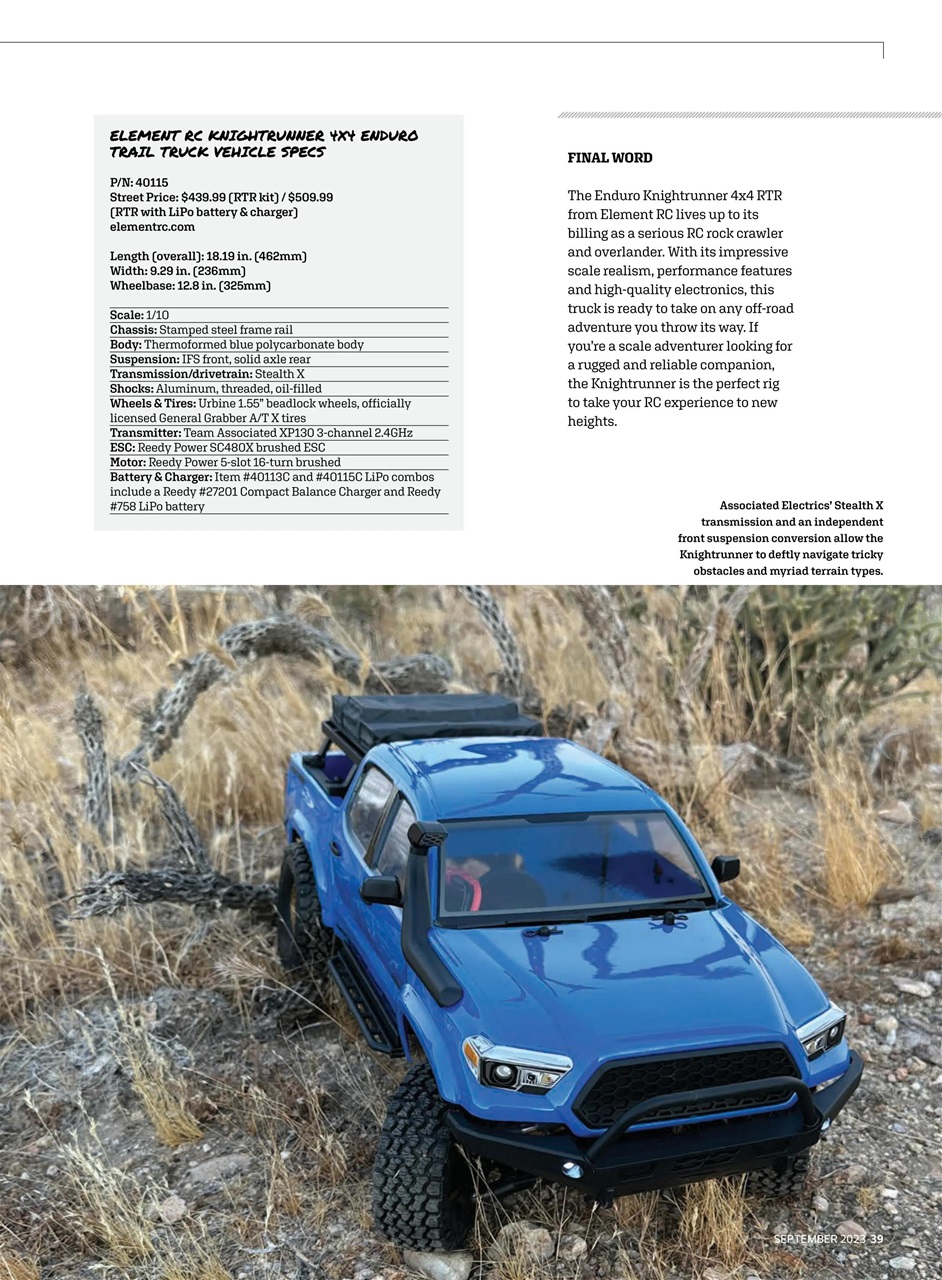 RC Car Action Preview Pages