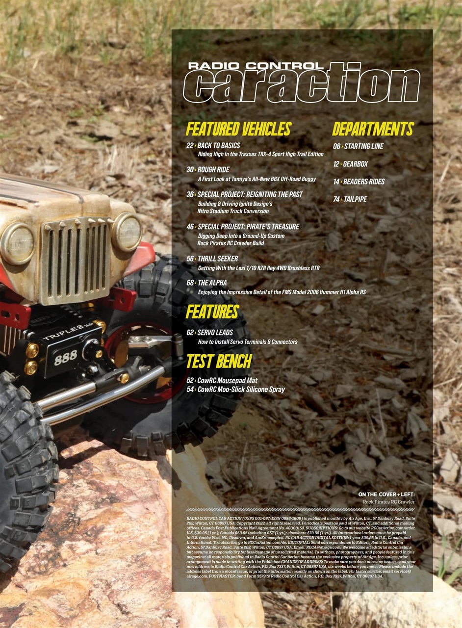 RC Car Action Preview Pages