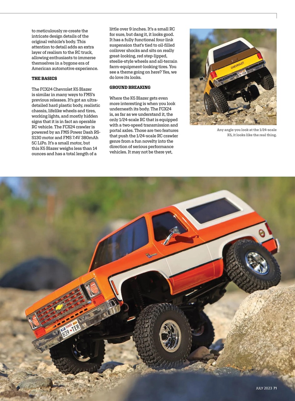 RC Car Action Preview Pages