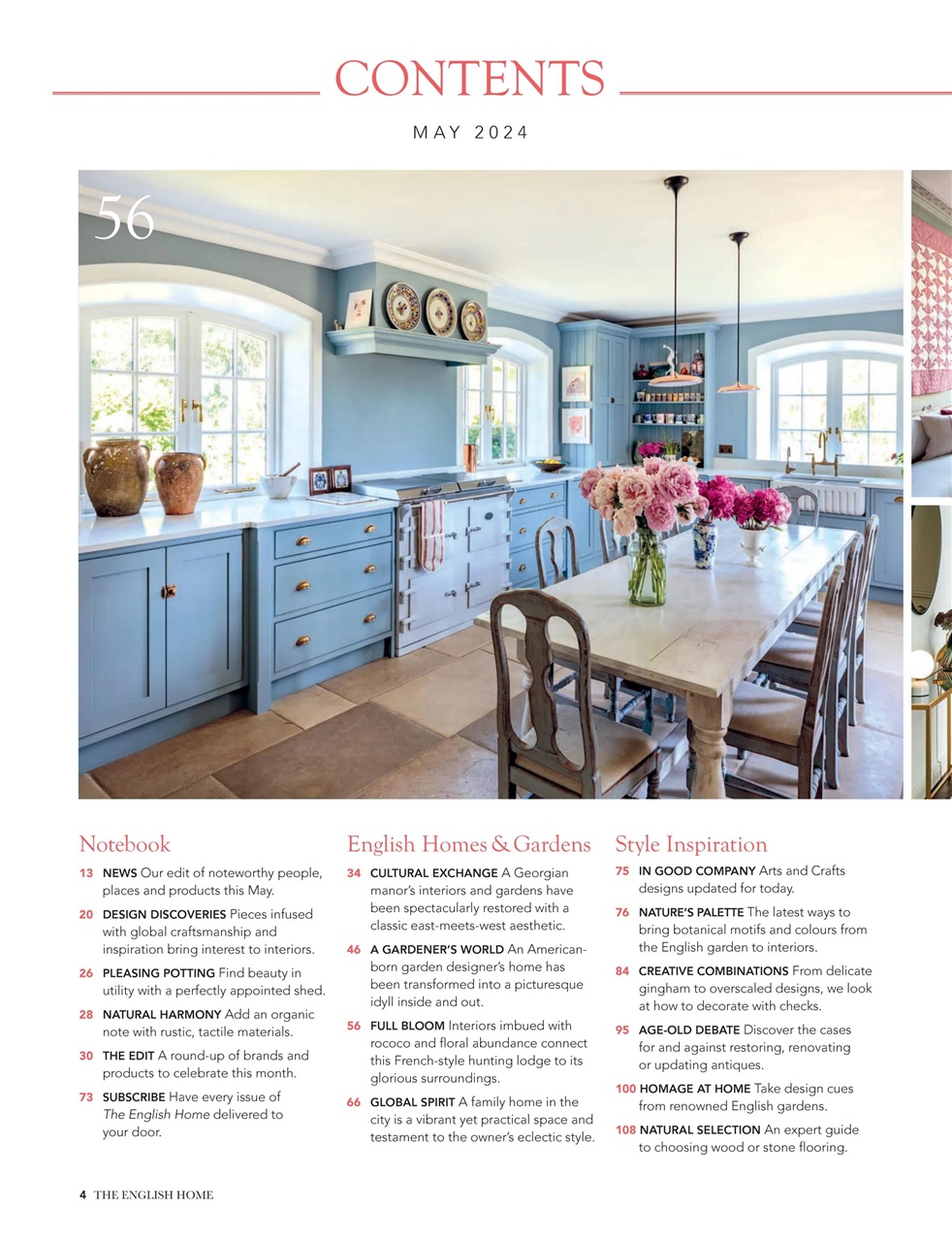 The English Home Preview Pages