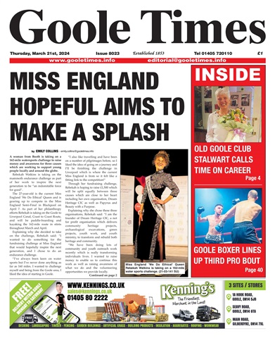 Goole Times issue March 21st 2024