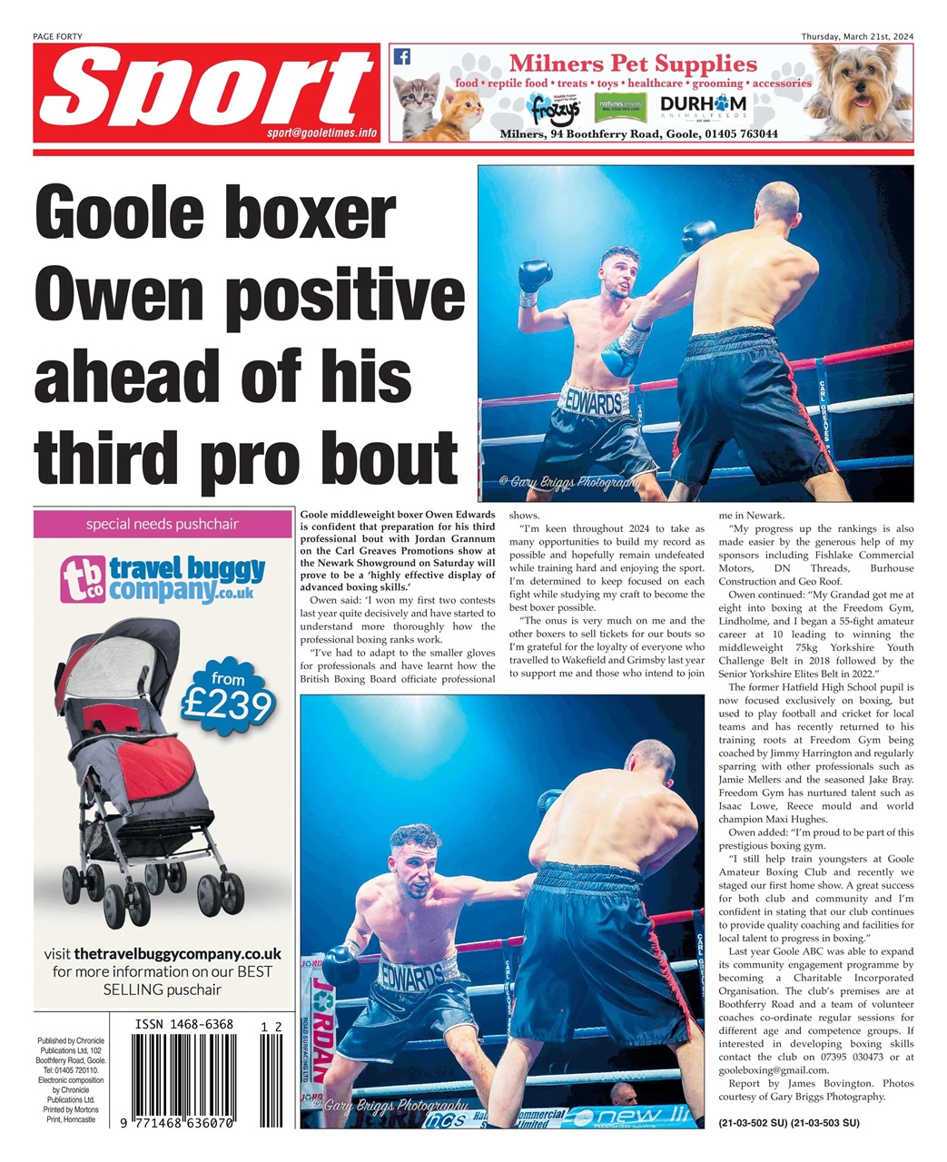 Goole Times Preview Pages
