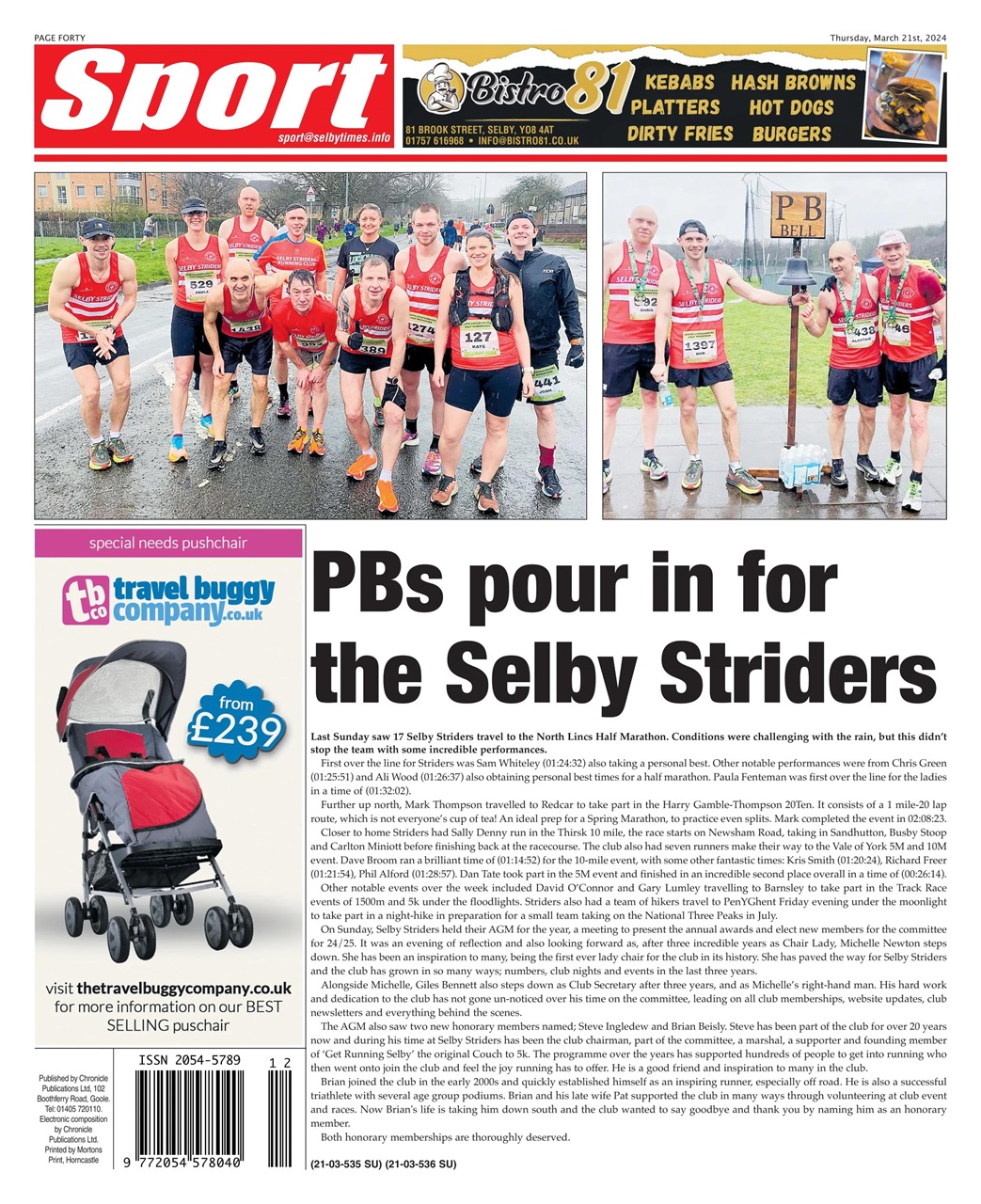 Selby Times Preview Pages