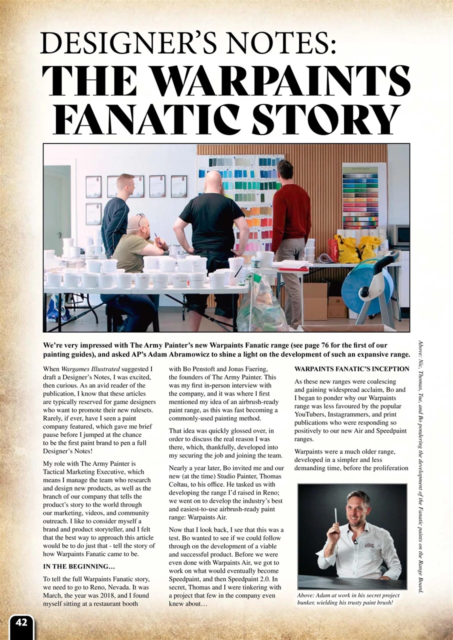 Wargames Illustrated Preview Pages
