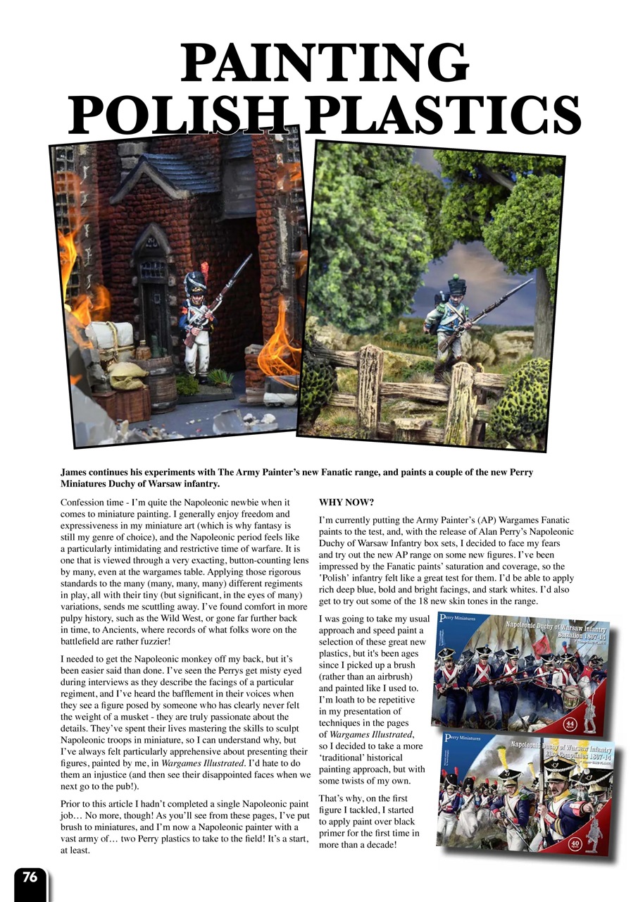 Wargames Illustrated Preview Pages