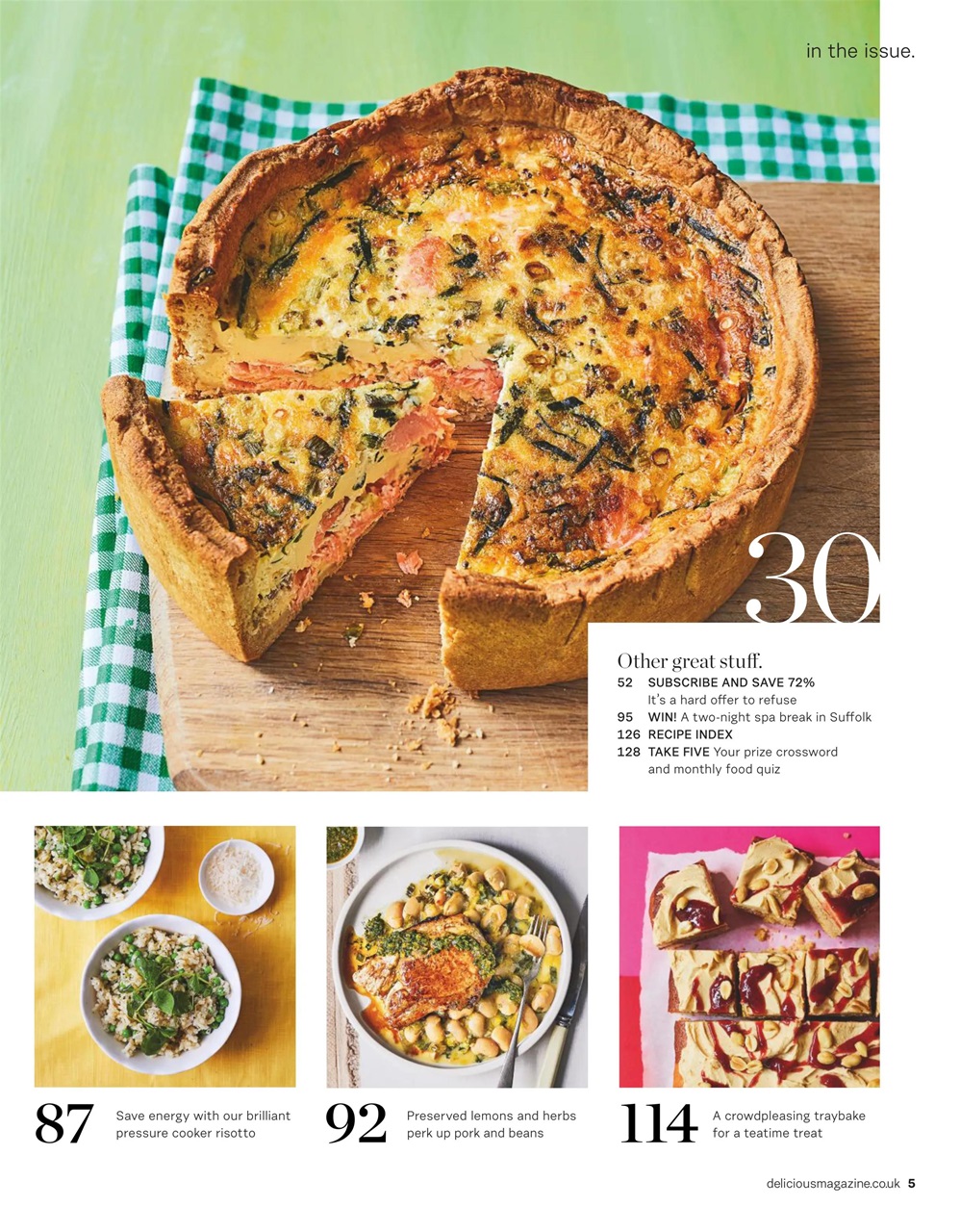 delicious. Magazine Preview Pages