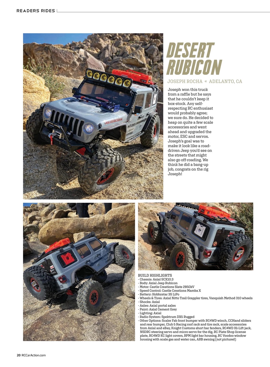 RC Car Action Preview Pages
