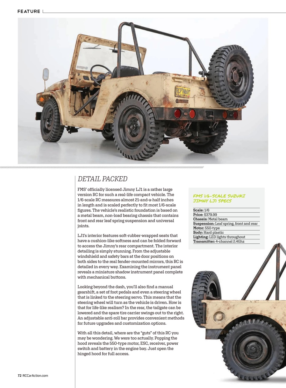 RC Car Action Preview Pages