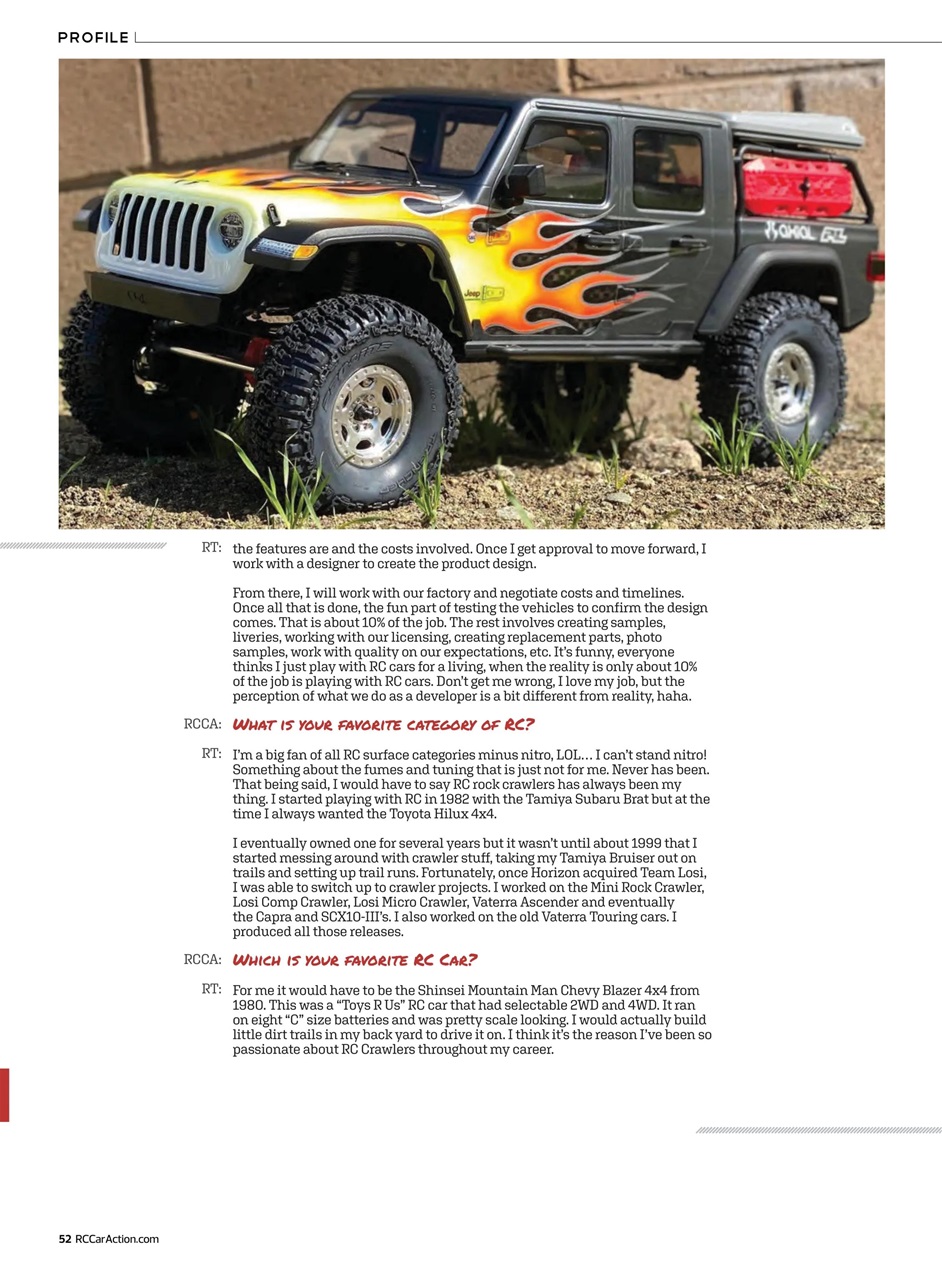 RC Car Action Preview Pages