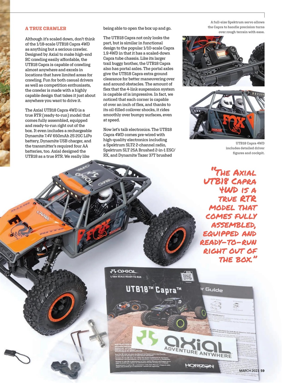 RC Car Action Preview Pages