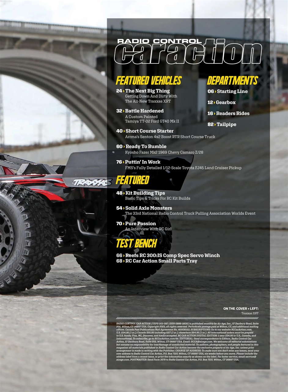 RC Car Action Preview Pages