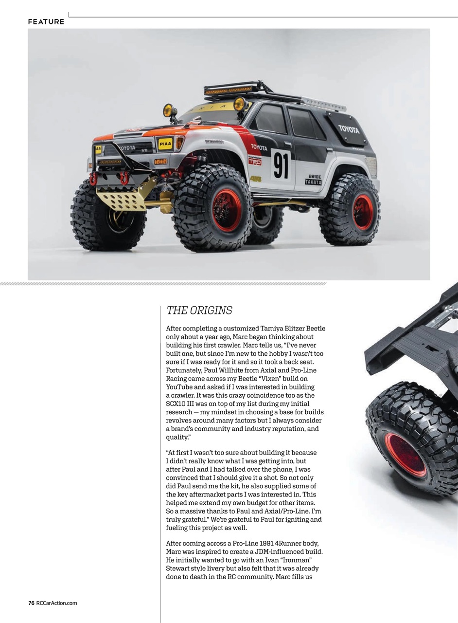 RC Car Action Preview Pages